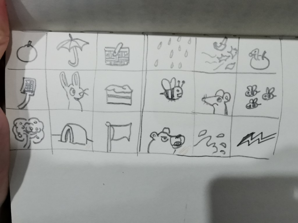 亘妈写文时候想到的绘本延伸活动：家有scanner可以scan蝴蝶页，或者像我这样拓印/临摹出来。把相对应的好消息和坏消息填上相同的颜色。