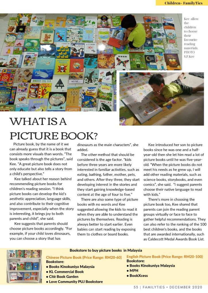 Page 2 What is a Picture? Where can you buy picture books in Malaysia